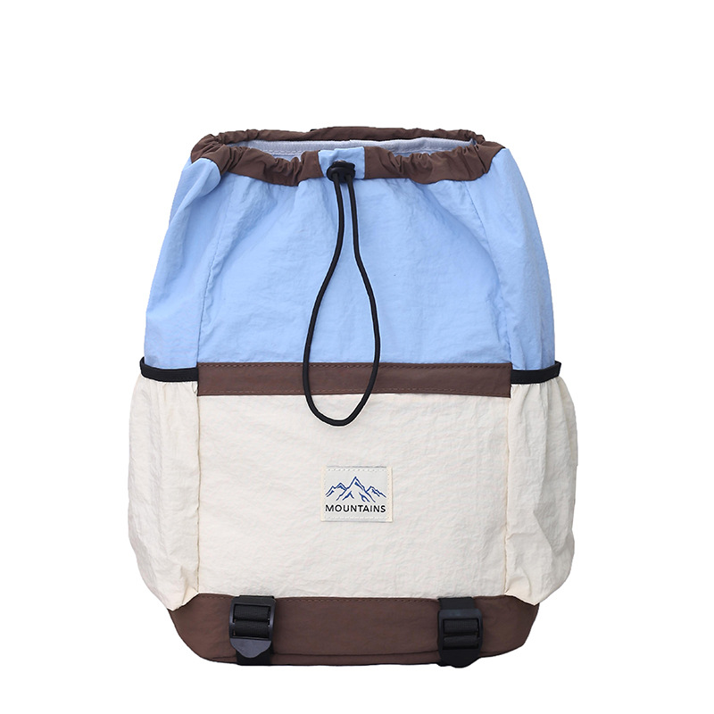 Mochila de moda coreana para niños y niñas, mochila de gran capacidad para estudiantes de escuela primaria, nueva mochila para niños con cuerda extranjera.