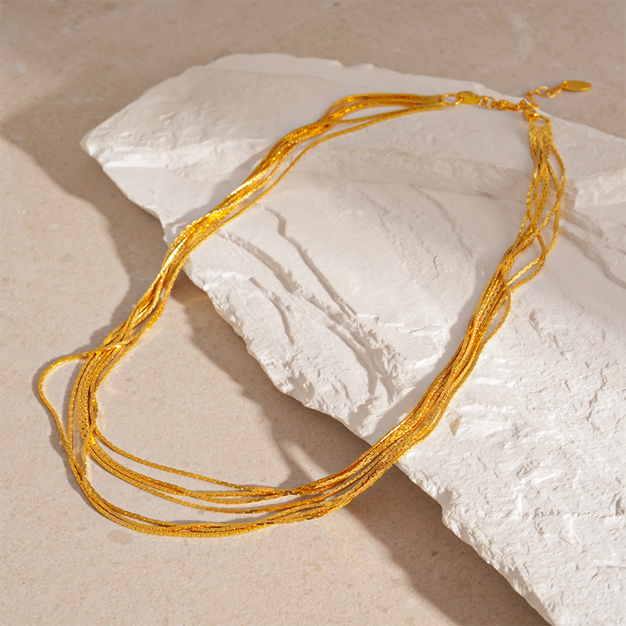 Luxe parelketting met magnetische sluiting voor dames_voghion.com