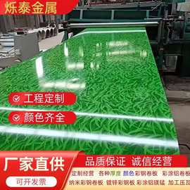 彩钢卷彩涂卷厂工程铝镁猛屋顶彩钢板颜色彩图规格全烤漆彩钢瓦