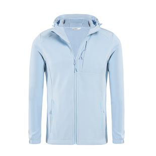 Autumn and winter new soft shell men's outdoor single-layer assault clothing women's windproof waterproof fleece coat factory direct supply