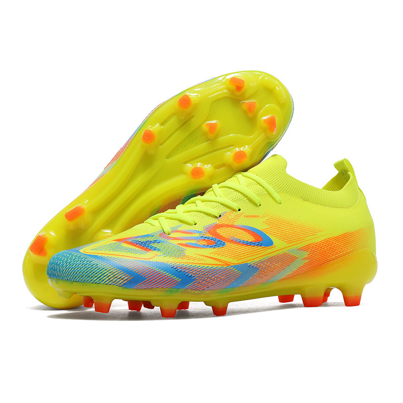 Zapatillas de Fútbol AG de Corte Bajo TPU y Caucho Ligero para Césped Natural y Artificial image 10