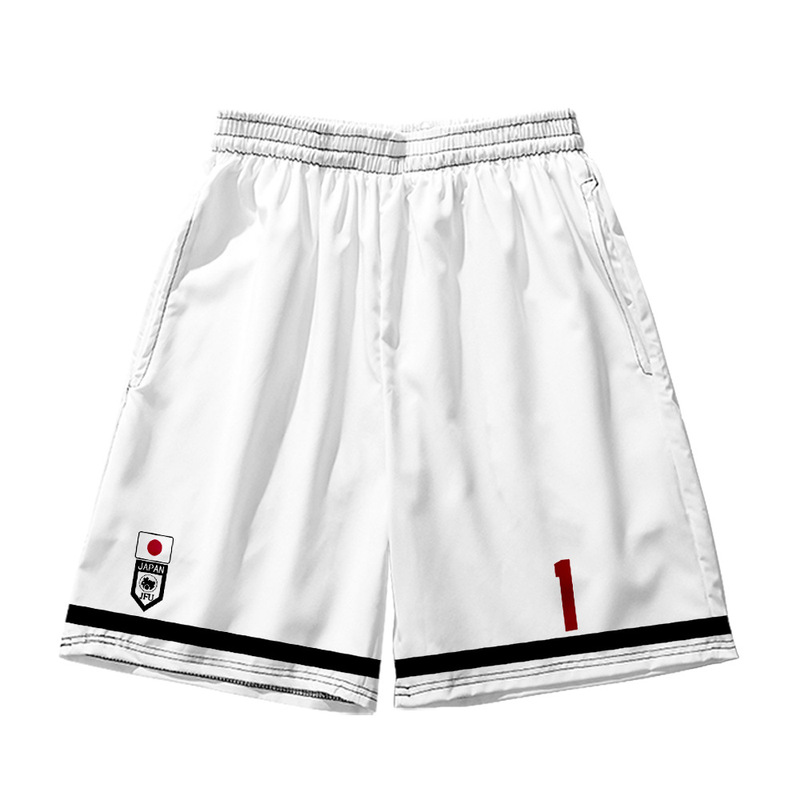 Cross-Border Amazon 3D Digital Printing Blue Lock Surrounding Blue Prison Big Pants Anime Shorts Beach Cross-Border Amazon 3D Digital Printing Blue Lock Surrounding Blue Prison Big Pants Anime Shorts Beach
