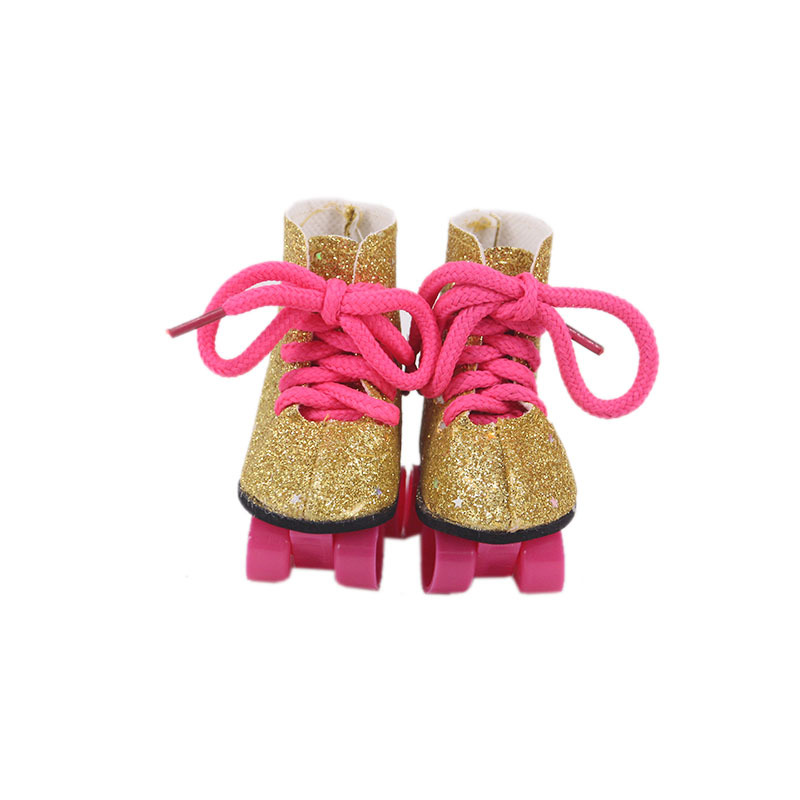 18 pulgadas American Girl muñeca zapatos muñeca cambio patinaje zapatos patinaje American Girl muñeca Accesorios