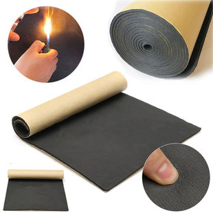 Cross-border automobile sound insulation cotton heat insulation cotton rubber plastic cotton belt adhesive self-adhesive sound insulation damping pad Amazon foreign trade
