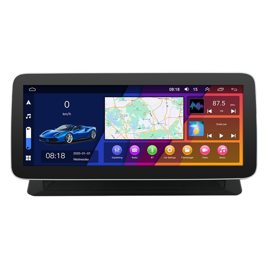 Aplicable a 08-13 Accord 8 generación 12,3 pulgadas CarPlay 8-Core Android navegación para automóviles de alta gama máquina todo en uno