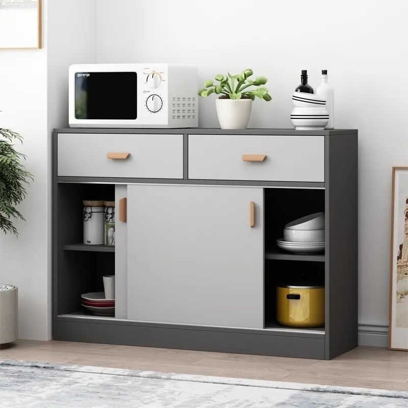 Nailed Ultra-Thin Sideboard 20cm Wide Floor-To-Ceiling Narrow Cabinet Sliding Door Sideboard Wall Cabinet