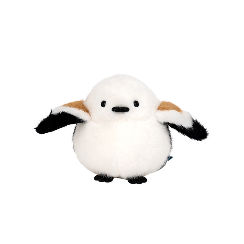 Lindo gorrión loro pequeño pájaro colgante peluche juguete de dibujos animados muñeca bolso colgante muñeca muñeca llavero muñeca muñeca