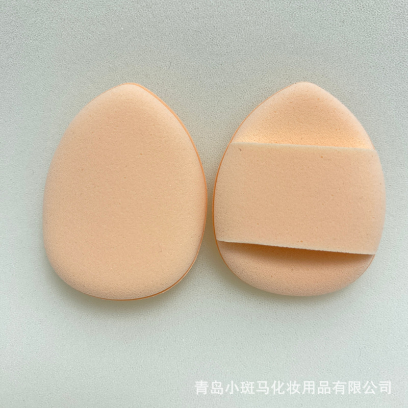 指先パフミニクッションパフ乾湿両用小水滴カバートランペット指マントーbbパフ|undefined