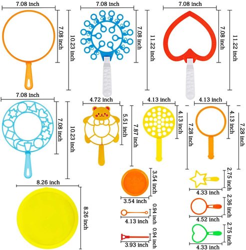 Cross-border hot selling outdoor bubble tool set, bubble blowing tool, children's bubble wand toy large size