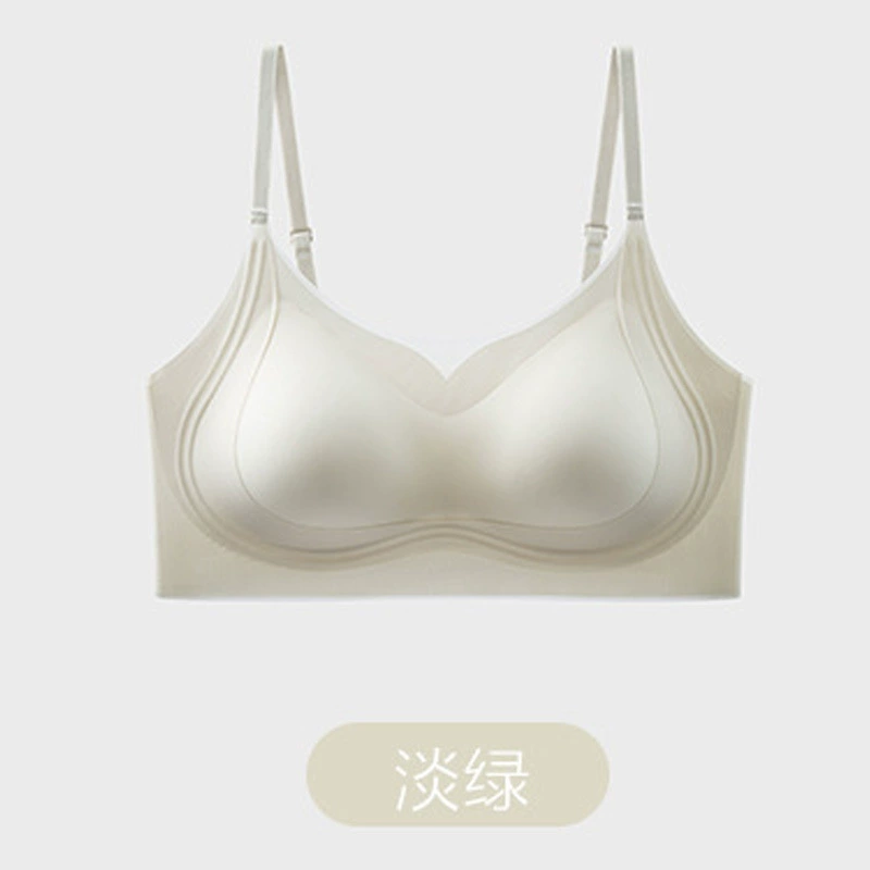 Straps, supporting comfortable underwear, thin sexy wireless bra, beautiful back, for small vest, backless