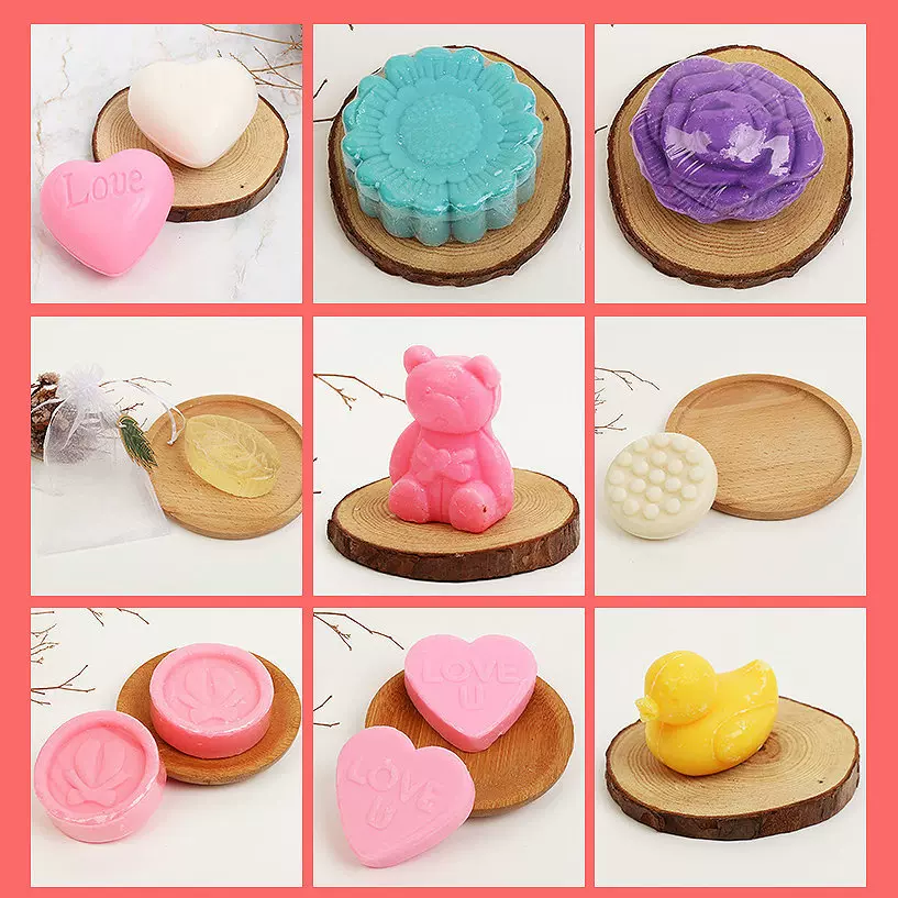 创意15-20g礼品肥皂花婚庆活动贈品宾馆酒店一次性小香皂制定批发