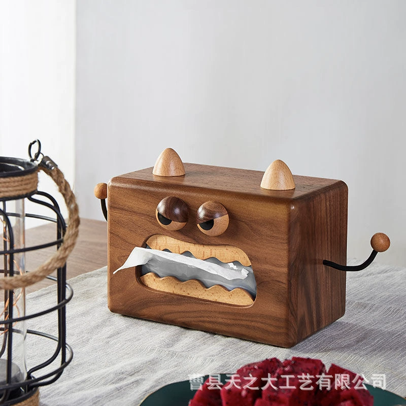 Трансграничный маленький монстр бумажная коробка для рисовых полотенец для домашнего украшения гостиной