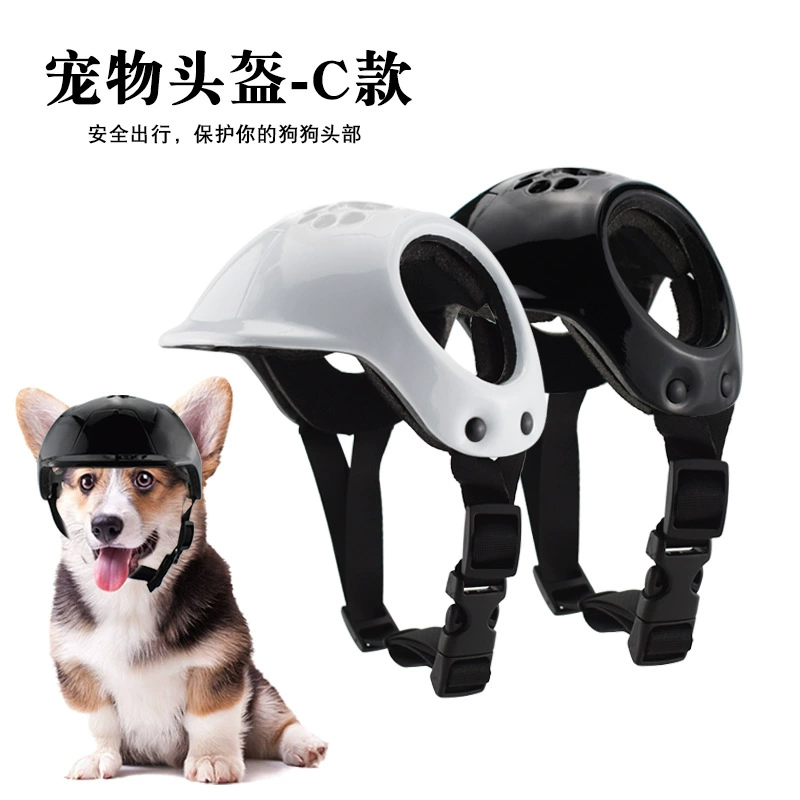 Шлем для домашних животных Шлем для кошек и собак Головной убор для домашних животных Автомобиль Головной убор для домашних животных Игрушки Шлем-C