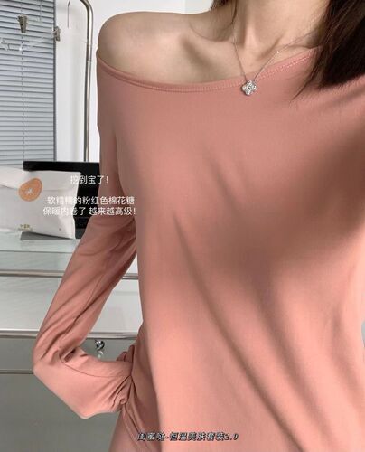 Constant temperature skin-beautifying clothing, bottoming shirt, heating and thermal underwear, women's tight-fitting women's body-beautifying autumn clothing, autumn trousers, thin set