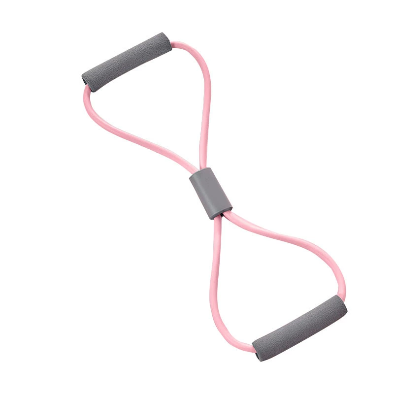 Cross-border 8-character resistance band for home fitness Yoga material practice weight loss extension exercise