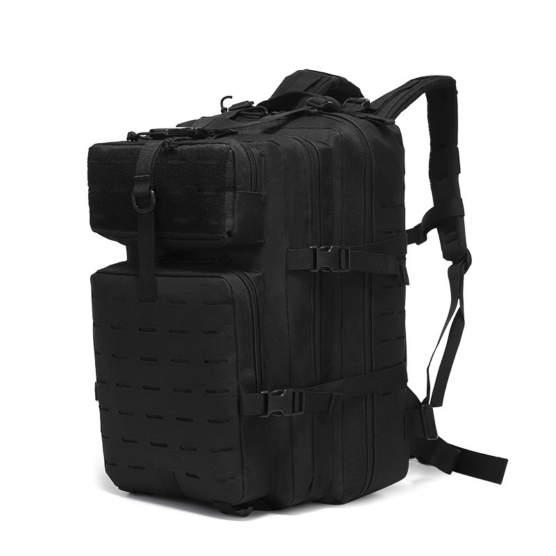 Novo montanhismo tático laser ao ar livre grande capacidade saco de esportes à prova dwaterproof água e resistente ao desgaste mochila 45l_voghion.com