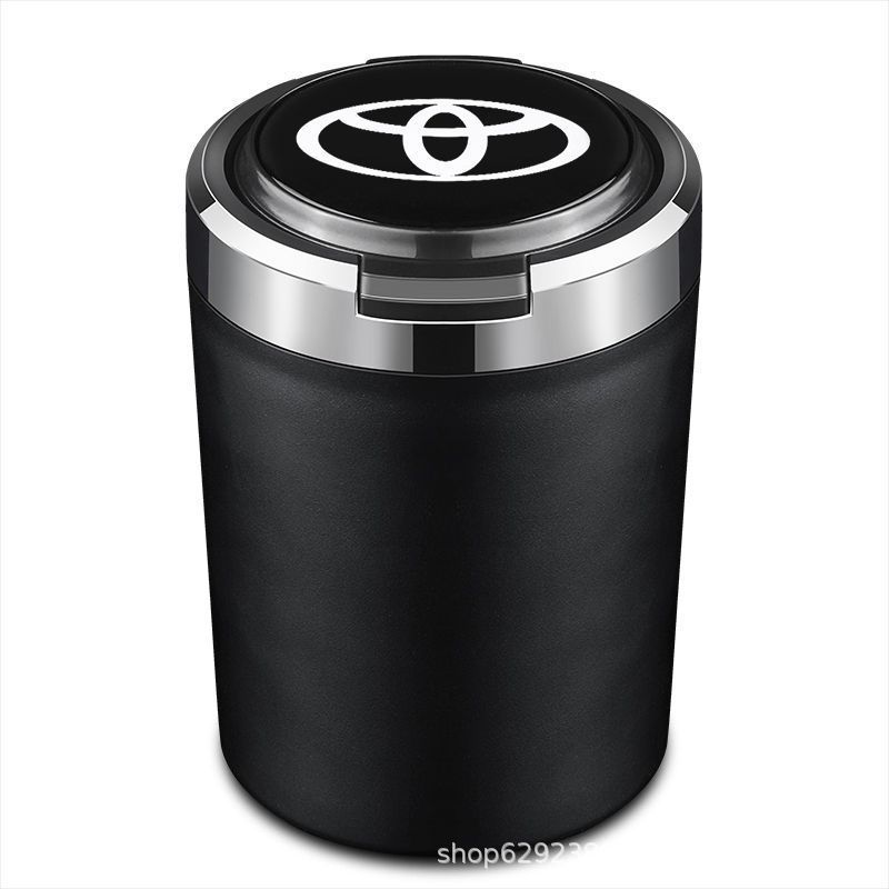 with Metal | Shangchuang Car ashtray - noble-black-toyota-metal-liner