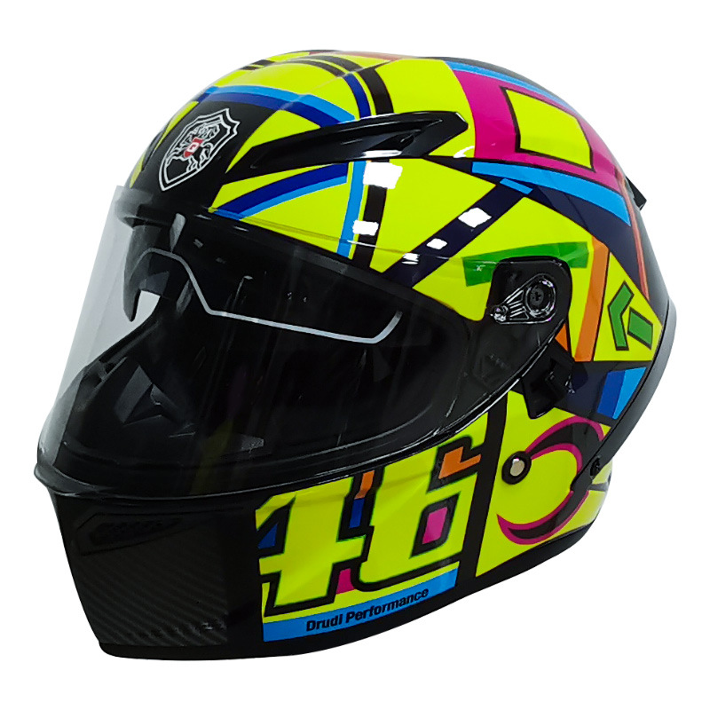 Casco de equitación motocicleta hombres cuatro estaciones universal doble lente grande cola casco Bluetooth motocicleta Caballero expuesto casco completo