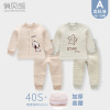 Demi-season children's warm quilted set, thermal underwear, overall suitable for men and women girl's, umbilical bandage, high waist