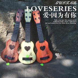 Children's Guitar Beginners Can Play Guitar [Free String Pulling Piece] Ukulele Musical Instrument to Play with