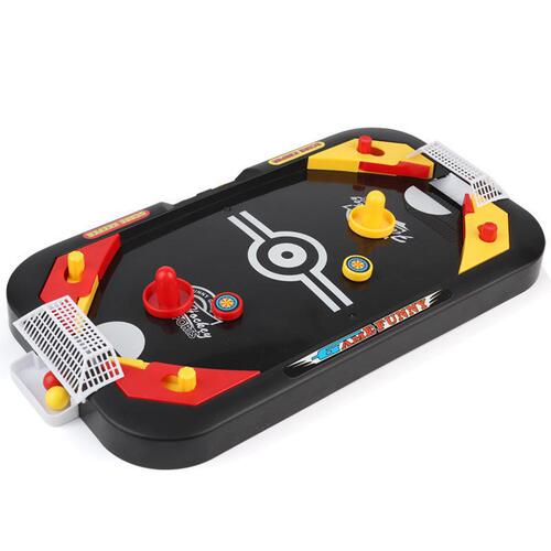 Cross-border e-commerce 2-in-1 ice hockey desktop battle competitive game for young children, mini football table, parent-child interactive toy