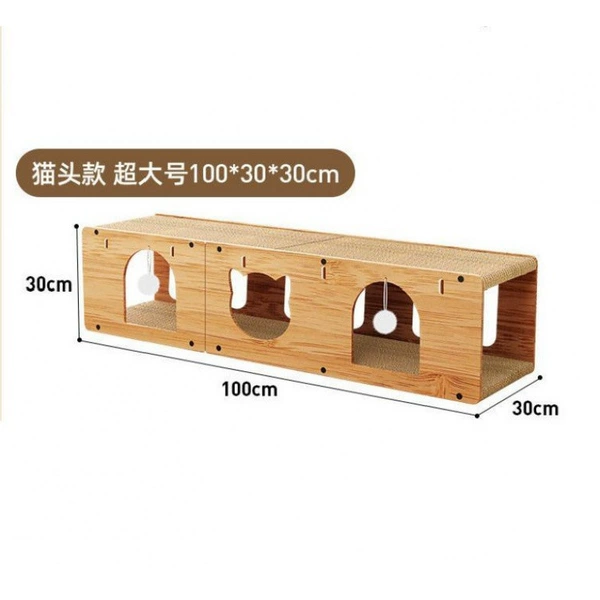 Cat Drilling Hole Happy Nest is oversized 1.30 meters