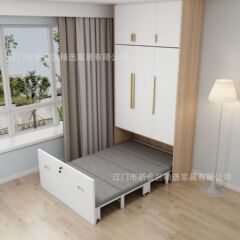 キャビネット式隠しベッド折り畳みベッド多機能家庭用昼寝セット伸縮ベッド小戸型押し引き簡易卸売り