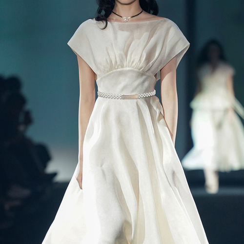 Pearl Belt Waist Chain for Women, Dress Decoration, Dress Accessories, High-End Design, Little Black Dress Style