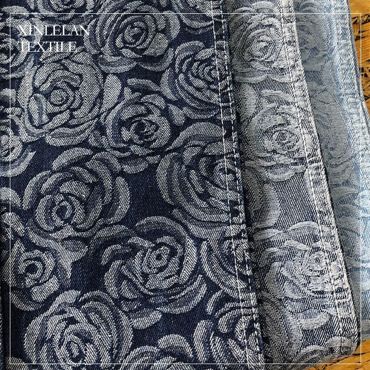 Denim cloth, shoes, trousers