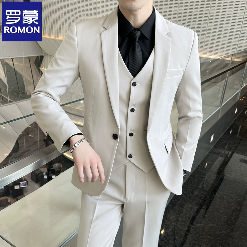 Классический костюм-пиджак для отдыха, свадебное платье, slim fit