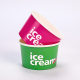 Internet Celebre Dopamine Ice Cream Paper Cup Ice Cream Paper Bowl Disposable Yogurt Box with Lid Ice Cream Paper Box Cup