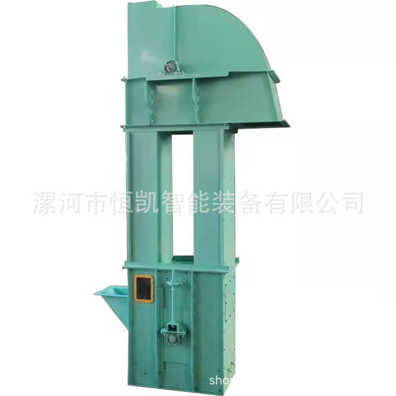 玉米颗粒粉类用斗式提升机料用畚斗式连续垂直提升输送机械设备