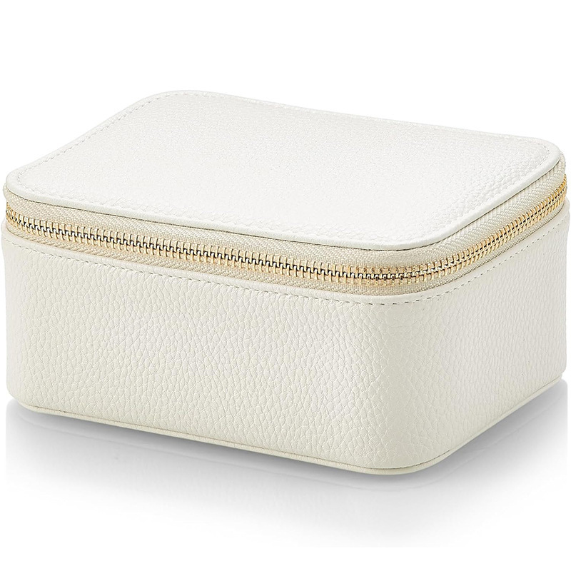 Joyero de estilo explosivo transfronterizo de Amazon, viaje conveniente, 8 piezas de bolsa de subembalaje, caja de almacenamiento de joyería, pendientes, caja de joyería