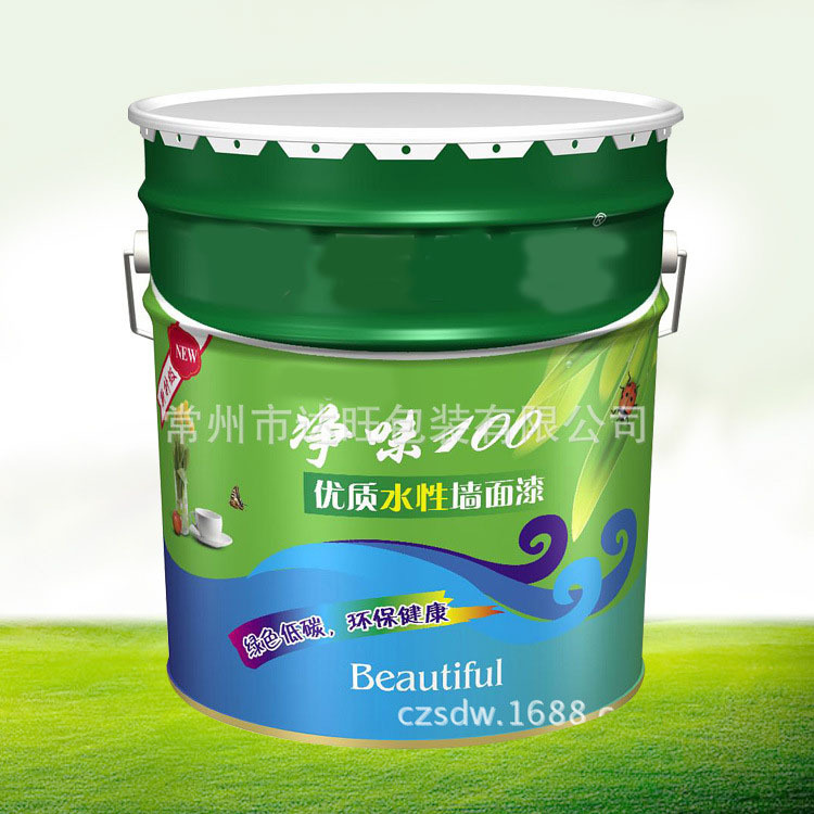 厂家供应金属铁桶 涂料桶 油漆化工桶大量供应18升 20升