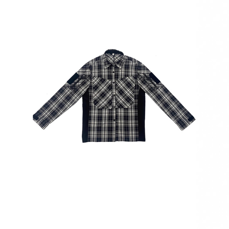 Plaid Shirt Custom-Made Cotton Shirt Workwear Training Uniform Custom-Made Wear-Resistant and Stain-Resistant Workwear Custom-Made Paden Clothing