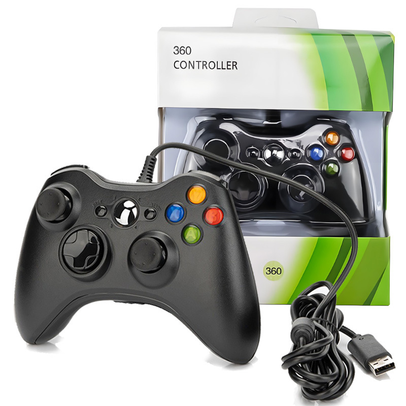 XBOX360 有線ゲームパッド PC コンピュータ/XBOX コンソール USB 振動チキン 360 ゲームパッド|undefined