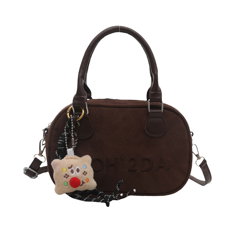 Bolso de mano mate para mujeres 2025, primavera nueva moda retro nicho bolso pequeño bolso cuadrado literatura y arte simple bolso de mochila