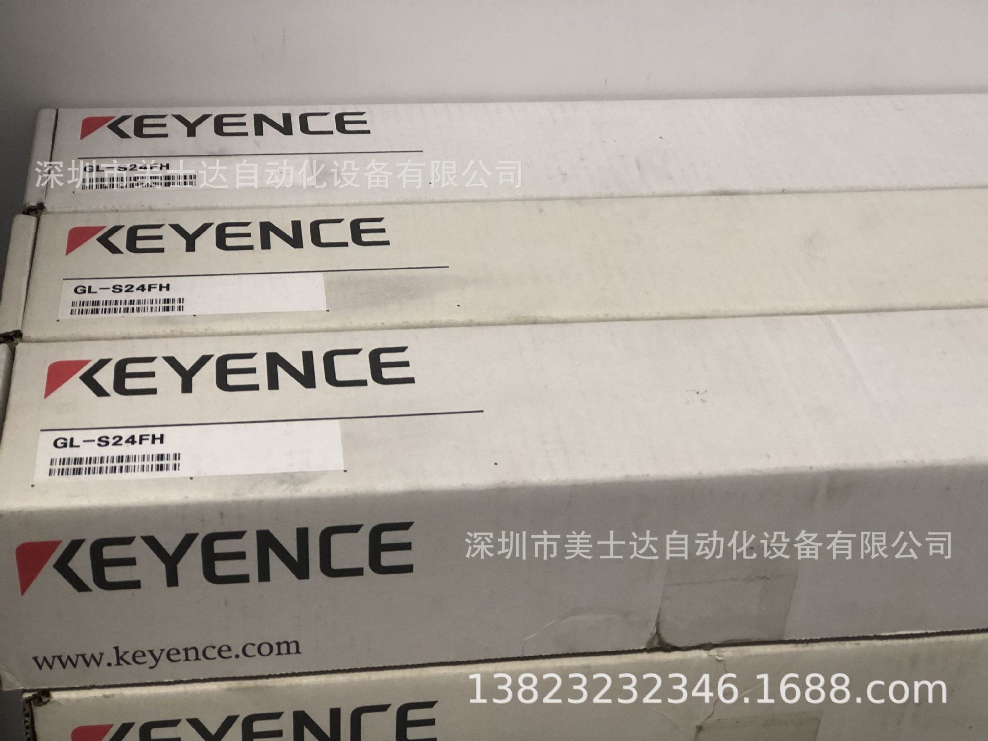 基恩士KEYENCE经济型光栅GL-S24FH GL-S24SH全新原装正品实物拍摄