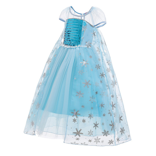 Frozen's Snow Queen Elsa Princess Dress Elsa Dress Tutu Dress Girls' Clothes