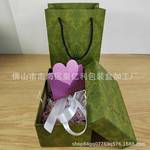 GU古家香水盒口红盒礼品袋绿色花纹口红礼盒香水礼盒礼袋包装