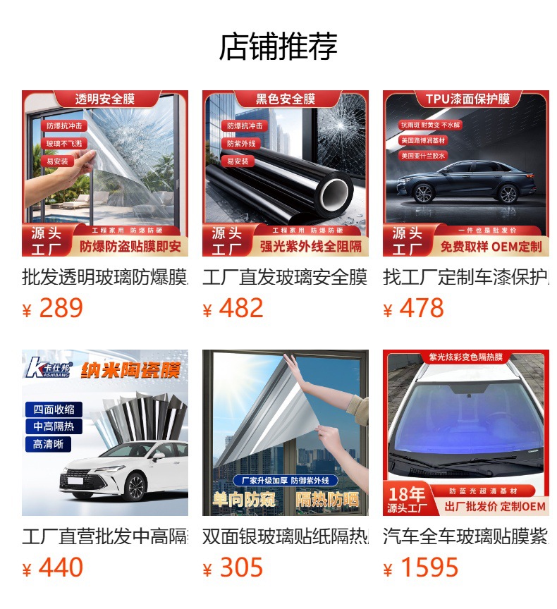 Transparent Car Windshield Film, High-Definition, High-Transparency, High Uv Protection Solar Film, Glass Protection Car Window Film