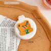 Brand cartoon small mirror, handheld brush, air bag, soft heel, massager, Korean style