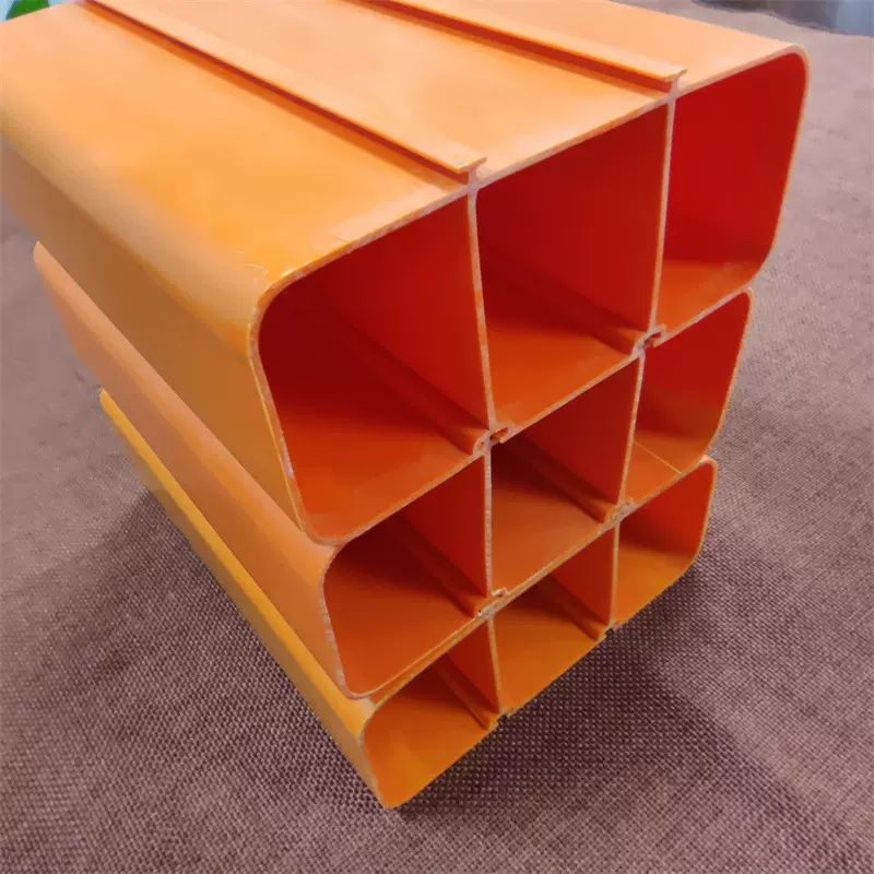 ABS塑料异型材多腔鱼饵饲料包装盒挤出塑胶异型材