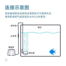 亚克力空气细化器鱼缸水族箱缸虾缸氧气泵气盘气泡石充氧泵包邮