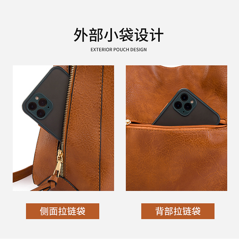 Cross-border women's bags 2023 New style single-shoulder bag, simple crossbody wandering bag, Korean-style handbag, women's tote large bag undefined