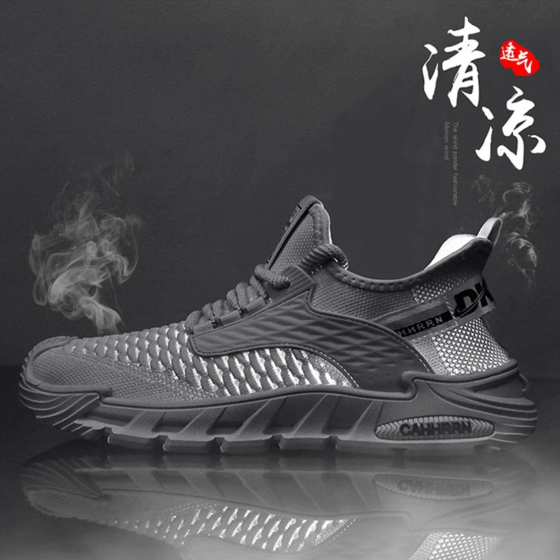 Mesh sports summer breathable deodorized footwear, universal shoes for leisure, soft sole