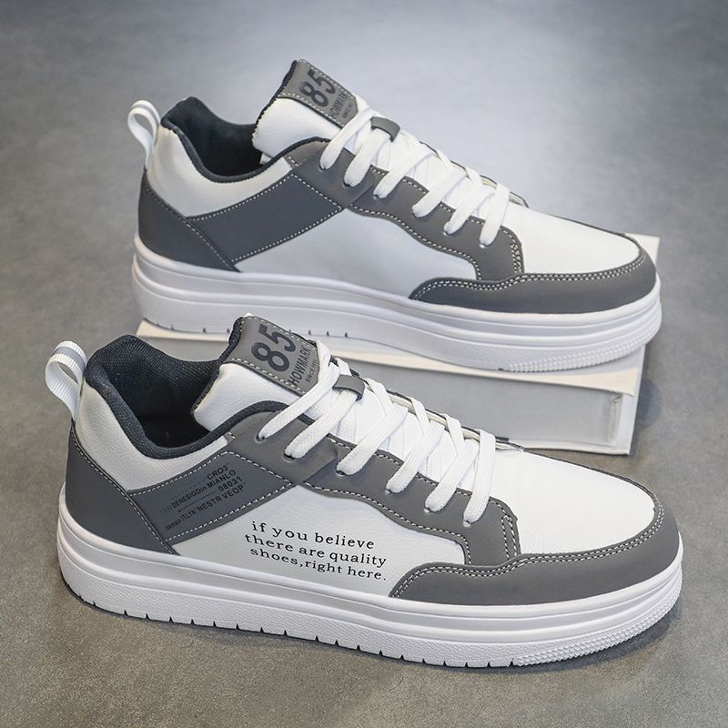 Zapatos de hombre 2024 nuevos zapatos de skate transpirables de verano de moda coreana zapatos de skate de moda juvenil zapatos deportivos casuales