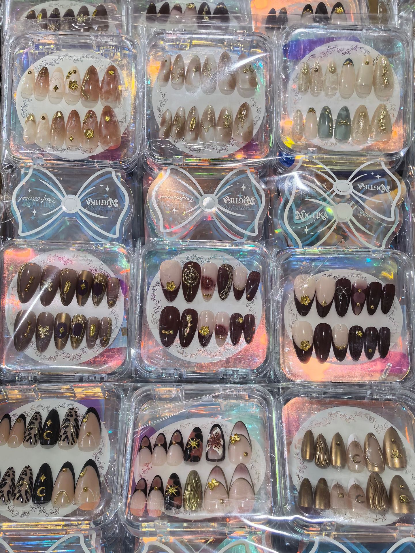 Parche de uñas, armadura, verano, comercio exterior europeo y americano, estilo caliente, parche mixto de uñas postizas, armadura de ojo de gato image 34