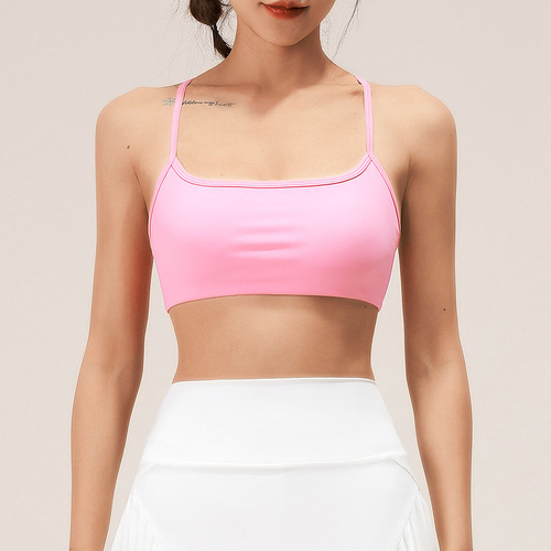 Wuxi Guiyi Summer Yoga Sports Bralette Backless Yoga Top Bare-Fit Slimming Quick-Dry Multicolor Fitness Top