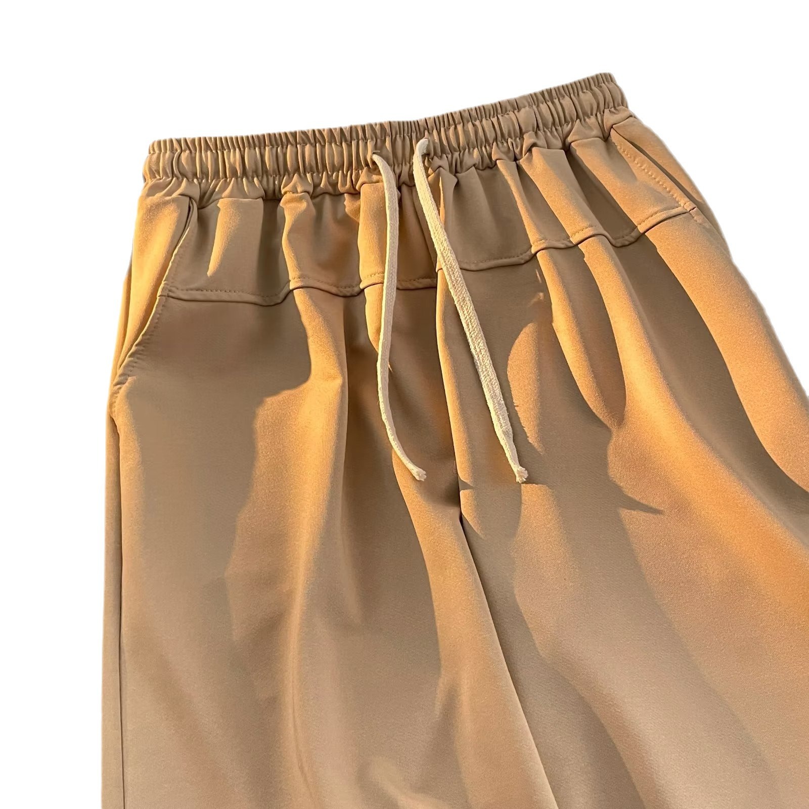 Marca de moda ins pantalones cortos casuales de verano para hombres estilo caliente holgado tendencia casual ropa exterior pantalones de cinco puntos de estilo coreano de todo fósforo